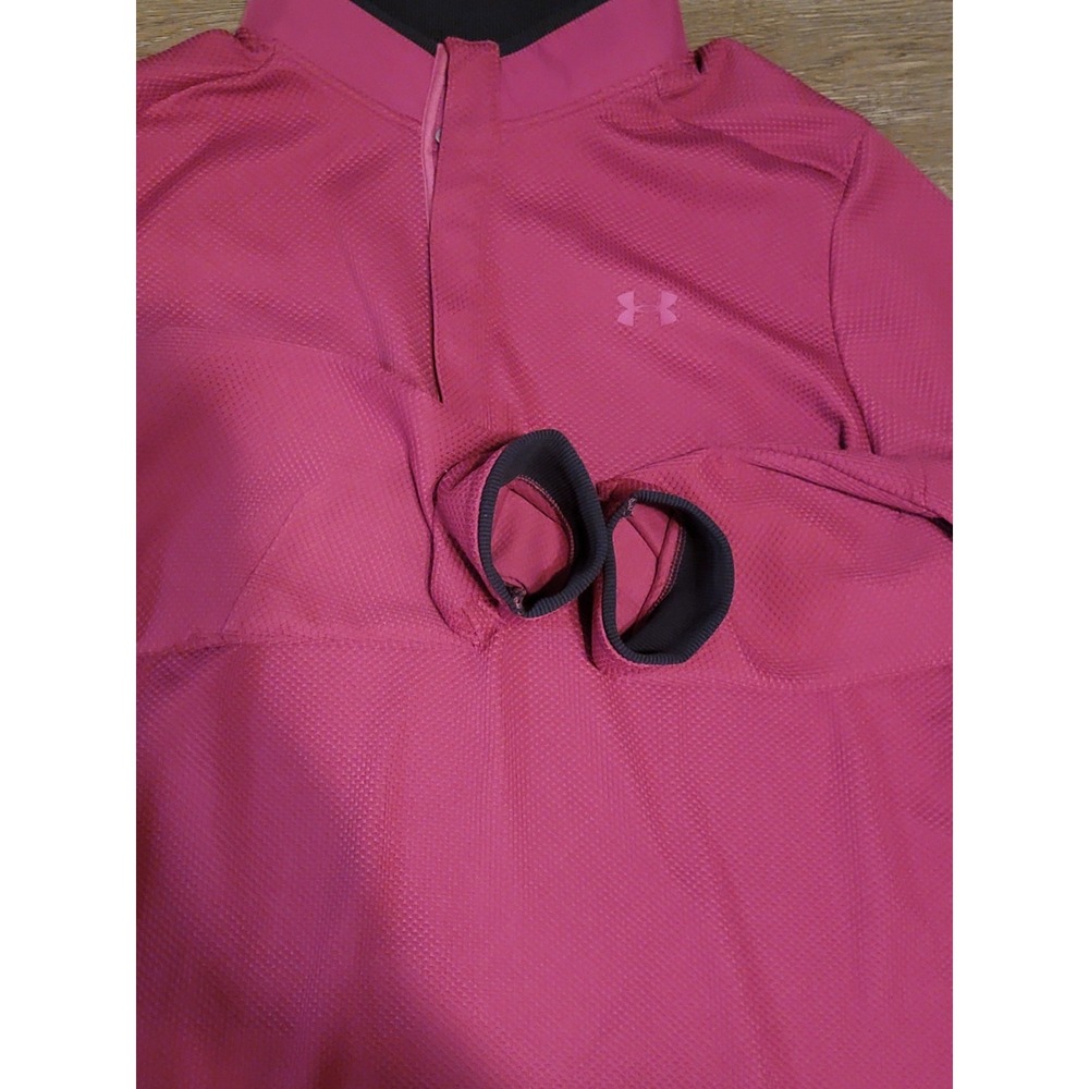 Under‎ Armour Men XXL Golf Storm Long Sleeve Pullover Maroon New 1317345-635 - Picture 5 of 13